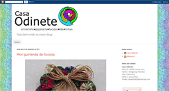 Desktop Screenshot of blogdaodinete.blogspot.com