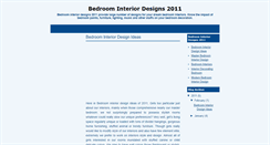Desktop Screenshot of bedroominteriordesigns2011.blogspot.com
