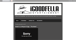 Desktop Screenshot of igoodfella.blogspot.com