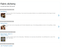 Tablet Screenshot of fabricalchemy.blogspot.com