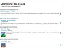 Tablet Screenshot of colombianosconchavez.blogspot.com