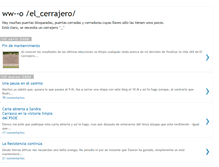 Tablet Screenshot of elcerrajero.blogspot.com