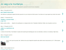 Tablet Screenshot of jovaigalamuntanya.blogspot.com