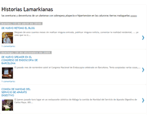 Tablet Screenshot of historiaslamarkianas.blogspot.com