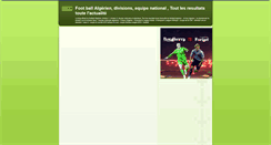 Desktop Screenshot of koora-algerie.blogspot.com