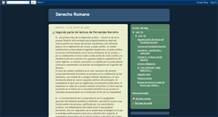 Desktop Screenshot of derechoromanolv.blogspot.com