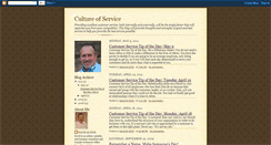 Desktop Screenshot of cultureofservice.blogspot.com