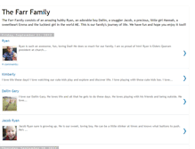 Tablet Screenshot of farrfam.blogspot.com