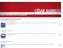 Tablet Screenshot of cesarbarredo.blogspot.com