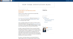 Desktop Screenshot of nyinnovation.blogspot.com