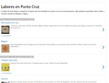 Tablet Screenshot of laboresenpuntocruz.blogspot.com