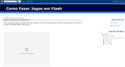 Desktop Screenshot of comofazerjogosemflash.blogspot.com