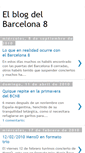 Mobile Screenshot of elblogdelbarcelona8.blogspot.com