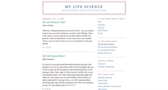 Desktop Screenshot of mcoelifescience.blogspot.com