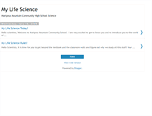 Tablet Screenshot of mcoelifescience.blogspot.com