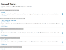 Tablet Screenshot of causosinfames.blogspot.com