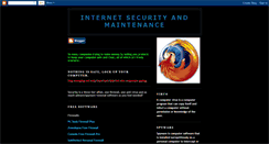 Desktop Screenshot of internetsecurityandmaintenance.blogspot.com
