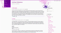 Desktop Screenshot of invrtdreflection.blogspot.com