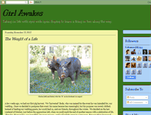 Tablet Screenshot of girlawakes.blogspot.com