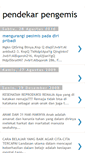 Mobile Screenshot of pendekarpengemis.blogspot.com