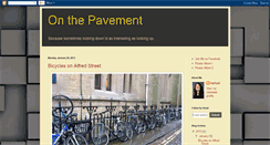 Desktop Screenshot of on-the-pavement-by-tapirgal.blogspot.com