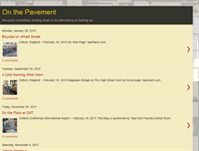 Tablet Screenshot of on-the-pavement-by-tapirgal.blogspot.com