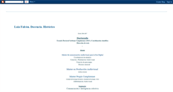 Desktop Screenshot of laiafalconinvestigacion.blogspot.com