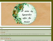 Tablet Screenshot of lunathetypewriter.blogspot.com