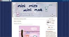 Desktop Screenshot of miniminiminimoe.blogspot.com