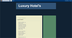 Desktop Screenshot of lux-oteller.blogspot.com