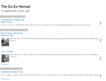 Tablet Screenshot of exnomad.blogspot.com