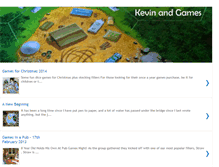 Tablet Screenshot of kevinandgames.blogspot.com