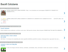 Tablet Screenshot of ducellcelulares.blogspot.com