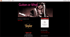 Desktop Screenshot of hotlicksguitarshop-pf.blogspot.com