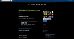 Desktop Screenshot of iitbidcfilmclub.blogspot.com