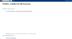 Desktop Screenshot of futbollatidosdemicorazon.blogspot.com