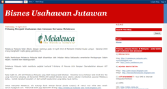 Desktop Screenshot of bisnes-usahawan-jutawan.blogspot.com