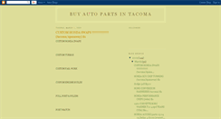 Desktop Screenshot of buyautopartsintacoma.blogspot.com