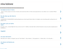 Tablet Screenshot of ninakolesne.blogspot.com