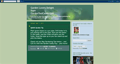 Desktop Screenshot of gardenloversdelight.blogspot.com