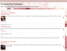 Tablet Screenshot of persistentlypolished.blogspot.com
