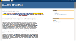 Desktop Screenshot of jualbeli-dinar.blogspot.com