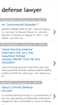 Mobile Screenshot of defenselawyer-info.blogspot.com