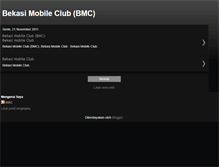 Tablet Screenshot of bekasimobileclubbmc.blogspot.com