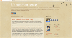Desktop Screenshot of davejack-uncommonsense.blogspot.com