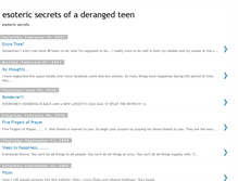 Tablet Screenshot of esoteric-ramblings.blogspot.com