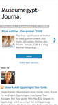 Mobile Screenshot of museumegyptjournal.blogspot.com