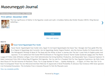Tablet Screenshot of museumegyptjournal.blogspot.com