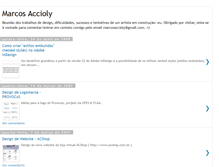 Tablet Screenshot of marcosaccioly.blogspot.com
