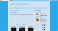 Desktop Screenshot of lazucora.blogspot.com